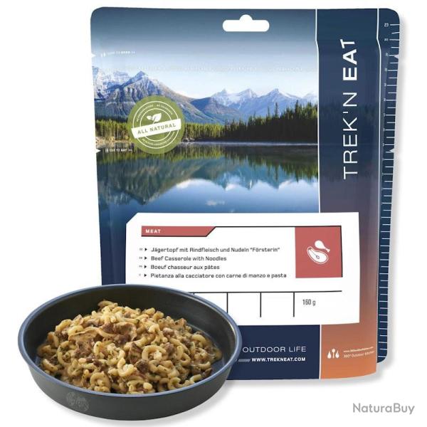 Repas lyophilis� Trek'n Eat Boeuf chasseur aux p�tes