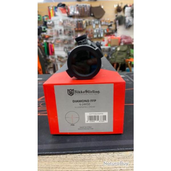 Lunette DIAMOND FFP 6-24x50 ILLUMINATED 34�mm