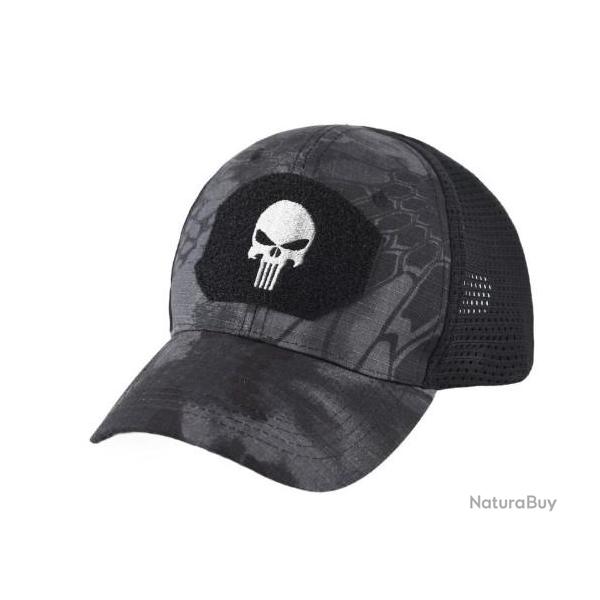 Casquette Punisher Python Noire