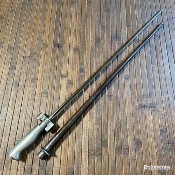 BA�ONETTE LEBEL ROSALIE WW1 14/18 fourreau ���-