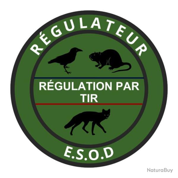 Autocollant ESOD rgulation par tir / 6cm