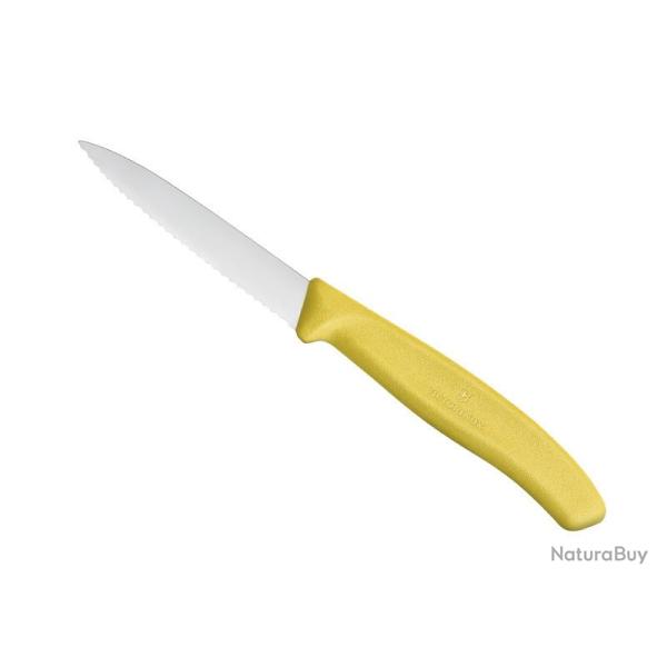 VICTORINOX OFFICE SWISSCLASSIC 8CM JAUNE DENTS