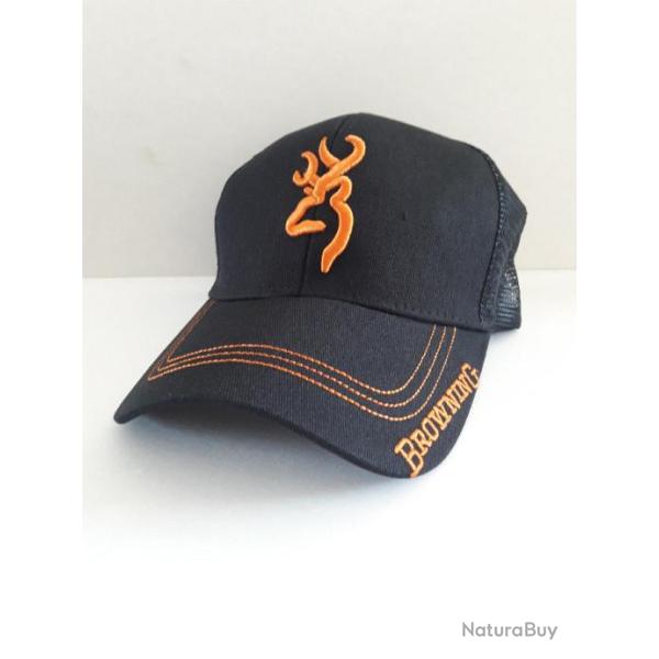 Casquette browning noire