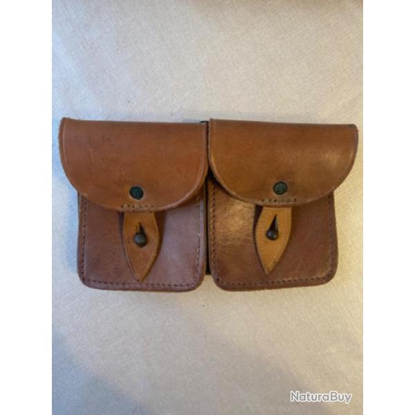Cartouchi�re cuir mod�le 45
