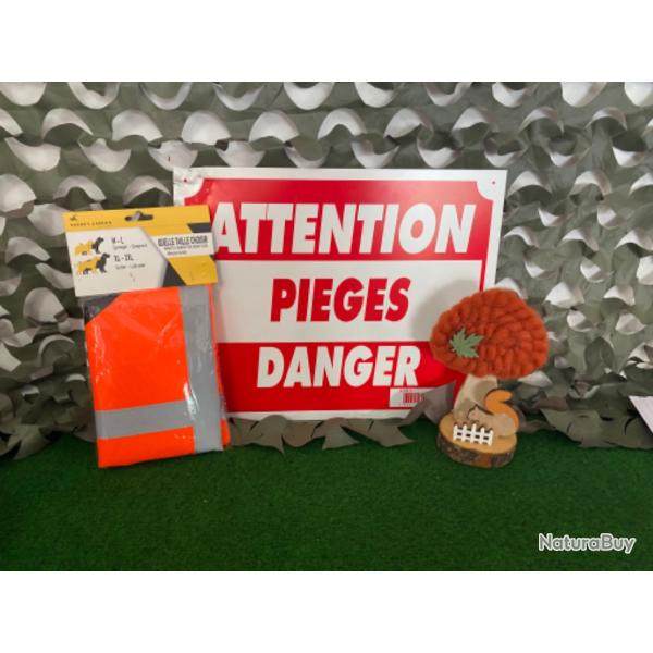 Gilet de s�curit� r�fl�chissant pour chien.