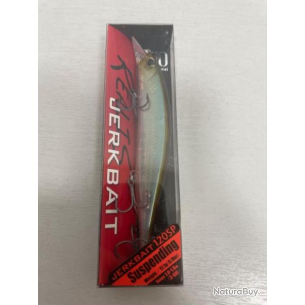 !! LEURRE REALIS JERKBAIT 120sp COL GHOST MINNOW