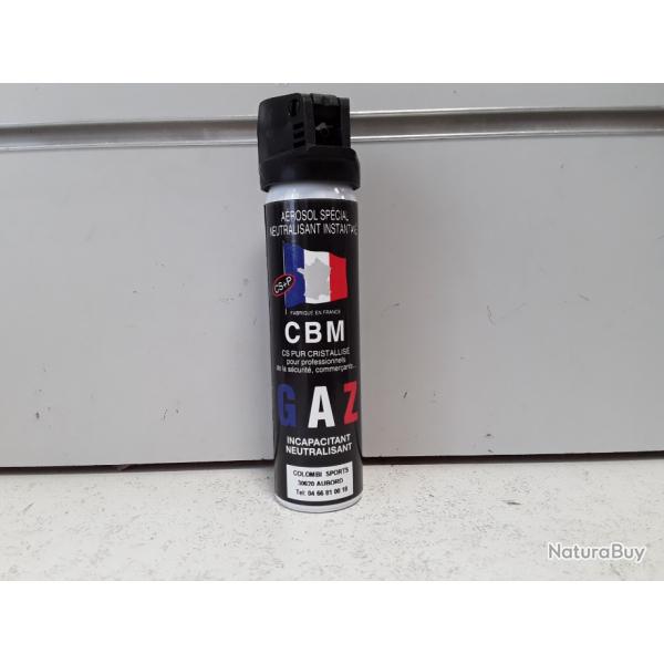 BOMBE LACRYMOGNE CBM GAZ 75ML