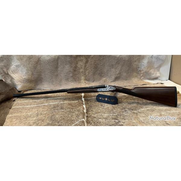 FUSIL HUGLU JUXT 200 CAL28/76 71CM CONTREPLATINE GRAV�E NEUF (HU200GRAV)