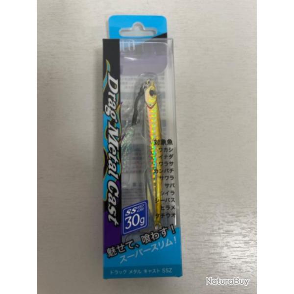 !! LEURRE DUO DRAG M�TAL CAST SSZ 30gr 80mm col PHA0006