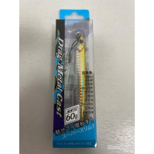 !! LEURRE DUO DRAG M�TAL CAST SSZ 60gr 100mm col PHA0006