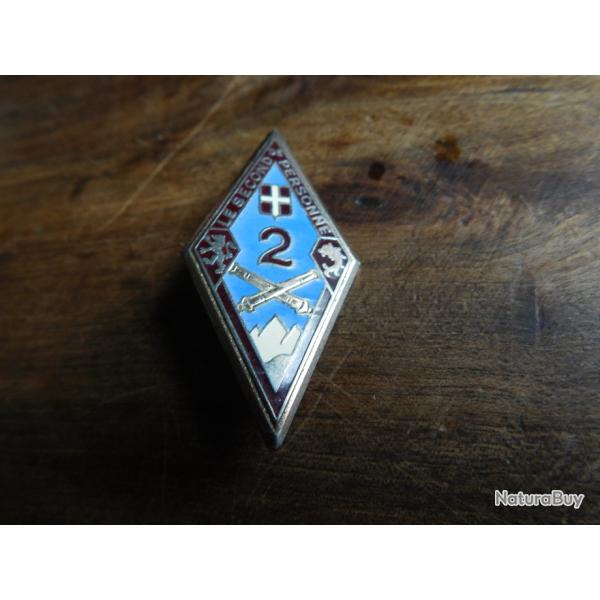 insigne 2eme RA r�giment d artillerie  / drago paris