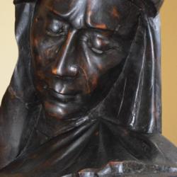 Sculpture Mater Dolorosa - Vierge en Pleurs - par E. RUFFATO