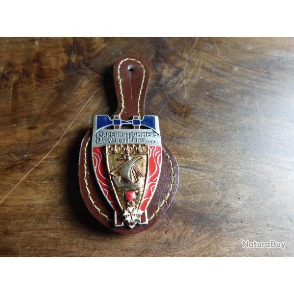 insigne BSPP  sapeur pompiers de paris  �mail