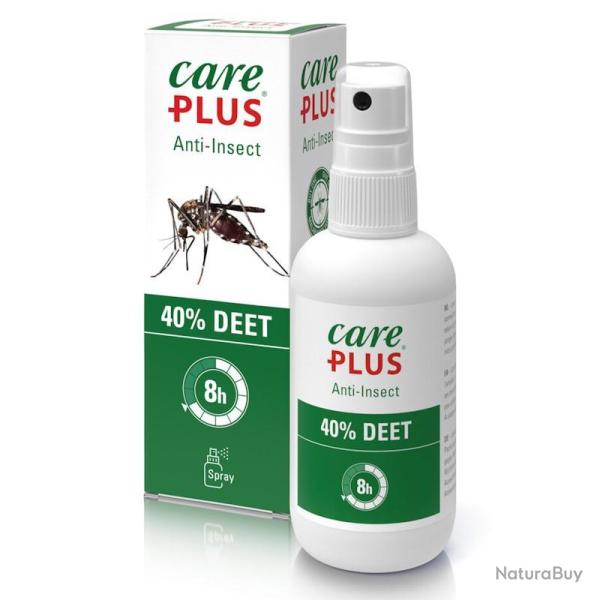 R�pulsif anti-insectes Care Plus 40% DEET 100 ml