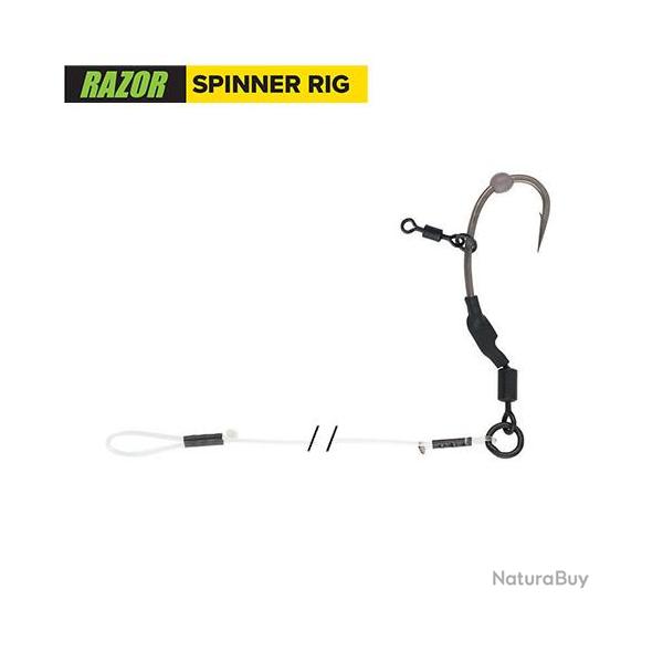 Bas de Ligne Carp Spirit Razor Spinner Rig 0.55mm (par 2) n� 4