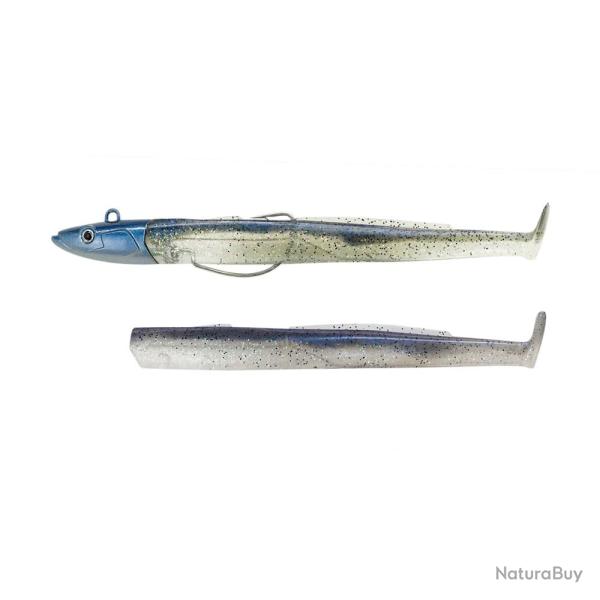 Combo Leurre FIIISH Black Eel 150 Taille 3 Offshore 40g Electric Blue