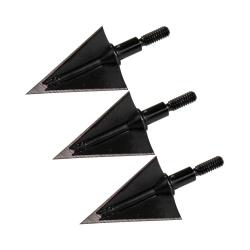 Lot de 3 pointes de chasse &agrave; lame fixe Maximal Vacer 125 grain
