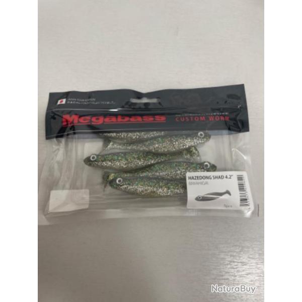 !! LEURRE MEGABASS HAZEDONG SHAD 4.2'� col BIWAHIGAI