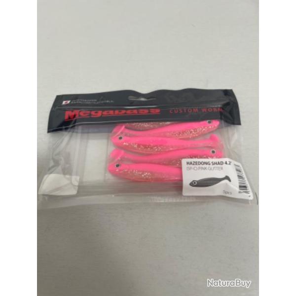!! LEURRE MEGABASS HAZEDONG SHAD 4.2'� col PINK GLITTER