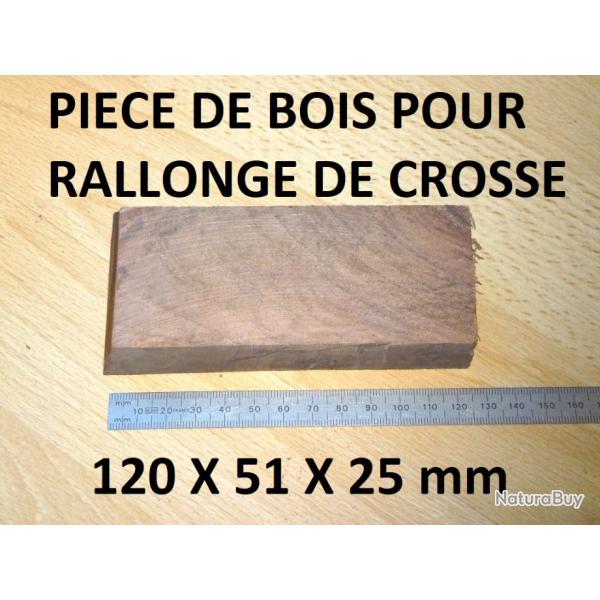 pi�ce de bois pour rallonge de crosse fusil - VENDU PAR JEPERCUTE (D22E521)