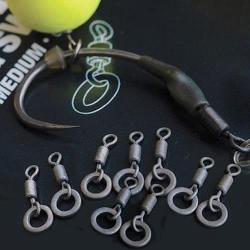 Emerillon &agrave; Anneau Korda Micro Rig Ring Medium (par 10)