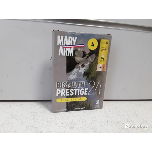 LOT DE 20 CARTOUCHES MARY ARM PRESTIGE BISMUTH CAL20 24G BJ