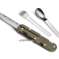 COUTEAU BIVOUAC COUVERT CAMPING 5 PCS