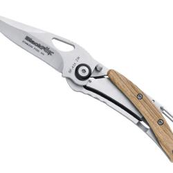 COUTEAU BLACK FOX BOIS DE ZEBRA 9CM