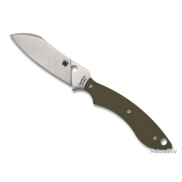 SPYDERCO STOK G10 VERT OLIVE