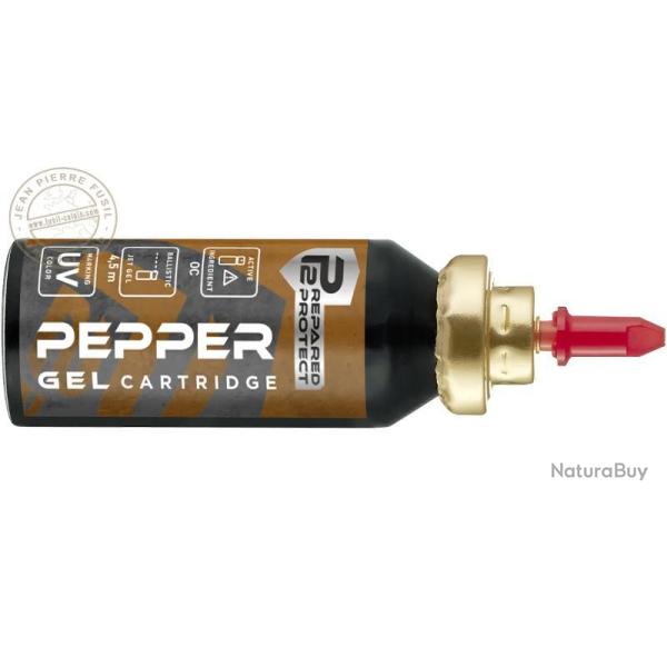 Recharge pour pistolet P2P PGS II - Eau ou Gel Poivre Active - OC