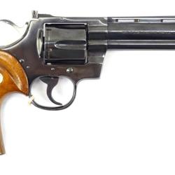 revolver colt python bronz&eacute; 6 pouces calibre 357 mag produit en 1977