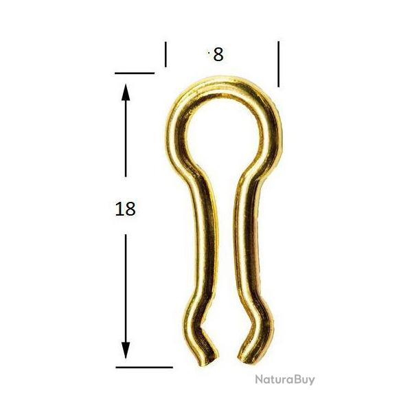 Attache DO IT / Brass Do It Mould Loops/ N� 2 / 100 pi�ces