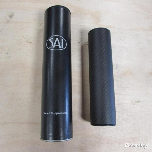 Mod�rateur de son de marque SAI, carbon hunter front mounted cal 222 � 30
