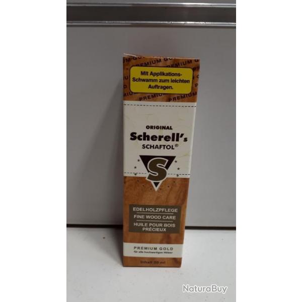 HUILE POUR BOIS TEINTE PRENIUM GOLD SCHAFTOL