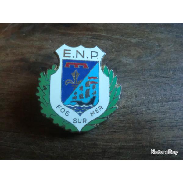 insigne E.N.P �cole nationale de police de fos sur mer