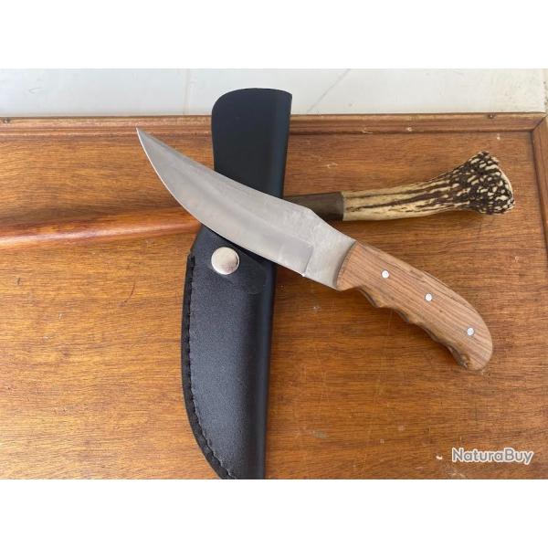 POIGNARD LAME FIXE LAME TRAVERSANTE RIVETER   13 (2025  N