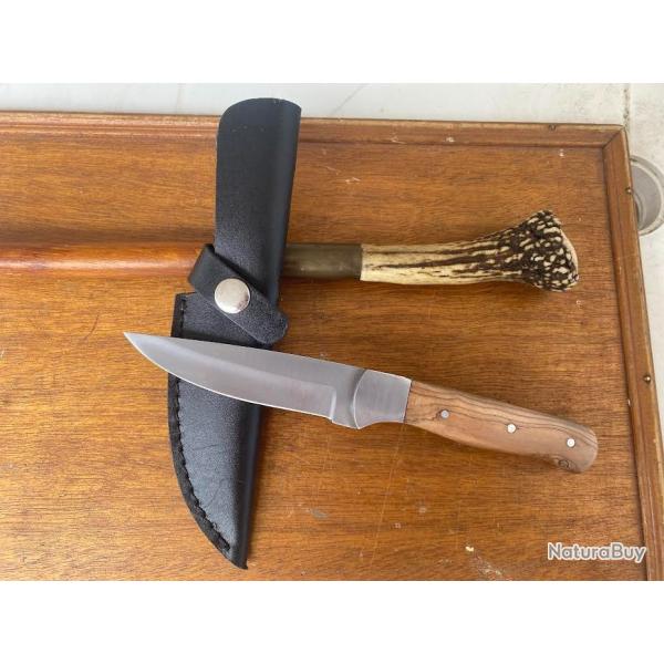 POIGNARD LAME FIXE LAME TRAVERSANTE RIVETER3221  9 (2025  1