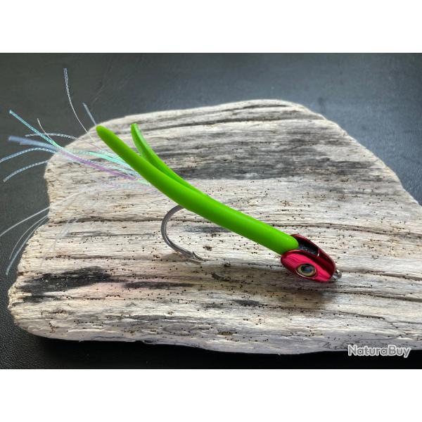 leurre Perrot Quimperloise anis T�te plomb�e rouge