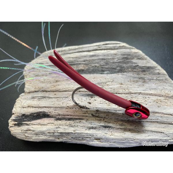 leurre Perrot Quimperloise marron T�te plomb�e rouge