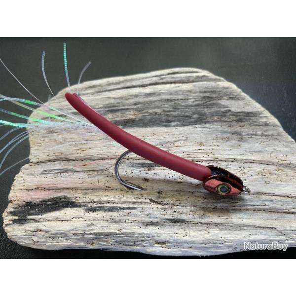 leurre Perrot Quimperloise marron T�te plomb�e marron