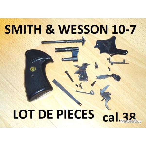 LOT de pi�ces int�rieur revolver SMITH & WESSON 10-7 calibre 38 - VENDU PAR JEPERCUTE (TST1)