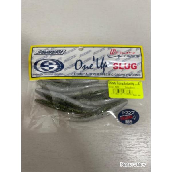 !! LEURRE SAWAMURA ONE UP SLUG 4'� Col BABY BASS
