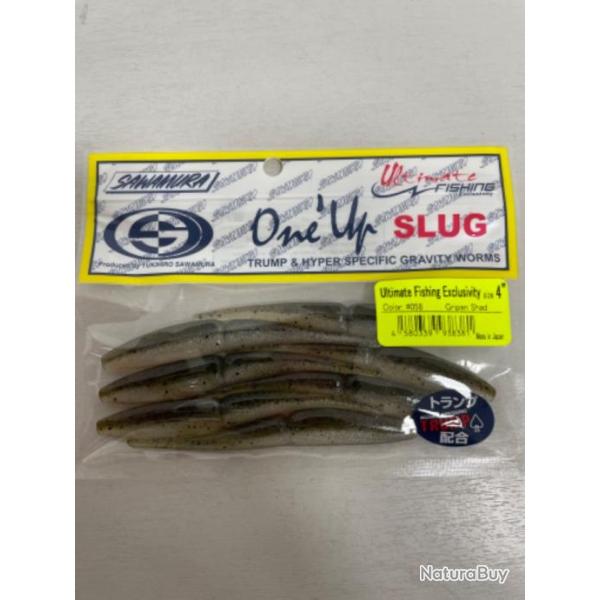 !! LEURRE SAWAMURA ONE UP SLUG 4'� Col GRIPAN SHAD