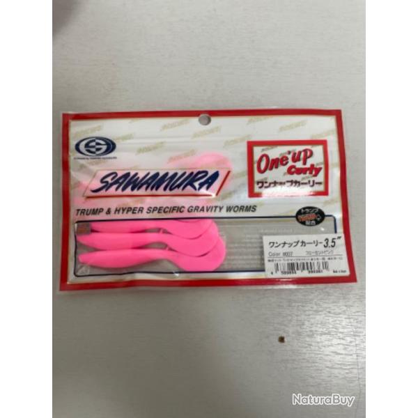 !! LEURRE SAWAMURA ONE UP CURLY 3.5'� col 037