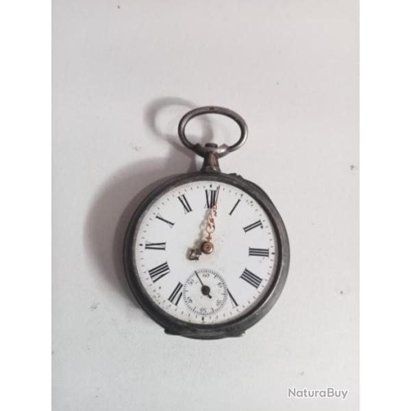 montre a gousset ancien cylindre perfectionne pour pieces ou a r�parer