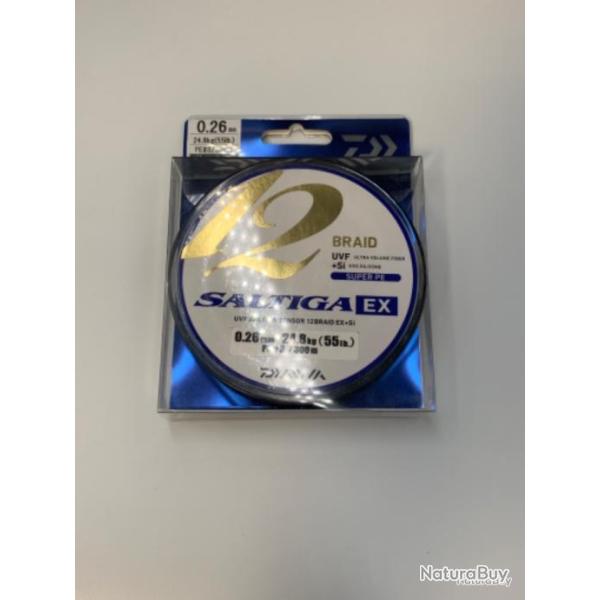 Tresse Daiwa Saltiga EX 12 brins