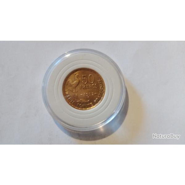 50 francs 1952 B  dor� � l'or fin 24 carats