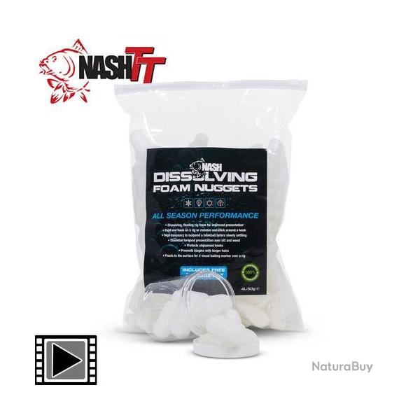 Flocon Soluble Nash Dissolving Foam Nuggets 4L