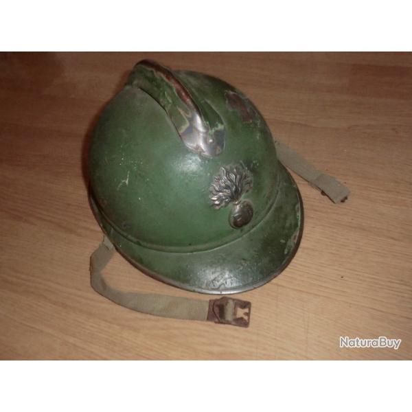 casque adrian camoufl� WW1 T 57 / 58