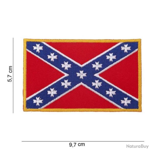 PATCH DRAPEAU AVEC VELCRO CSA / ETATS CONFDRS D'AMRIQUE